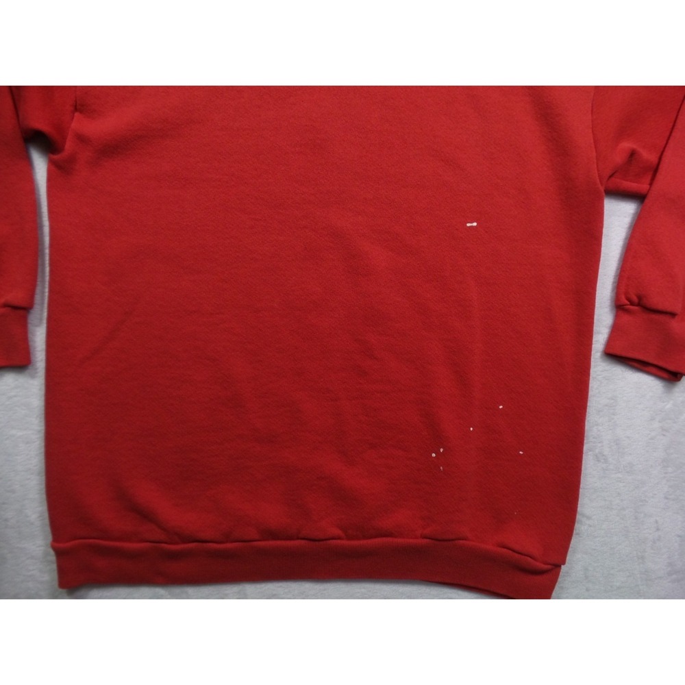 Vintage Mickey Unlimited Sweatshirt Extra Large Red Jerry Leigh Crew Neck USA - Picture 7 of 15